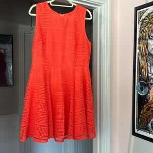 Maison Jules Coral Lace dress